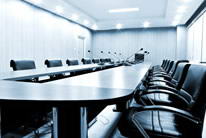 商业会议室桌椅图片