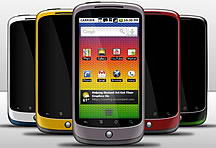 Google Nexus One手机安卓GUI界面设计psd
