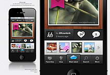 iPhone手机UI界面设计psd素材