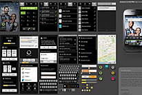 安卓系统android2.3.4 GUI手机界面PSD素材