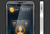 智能手机UI界面设计PSD素材